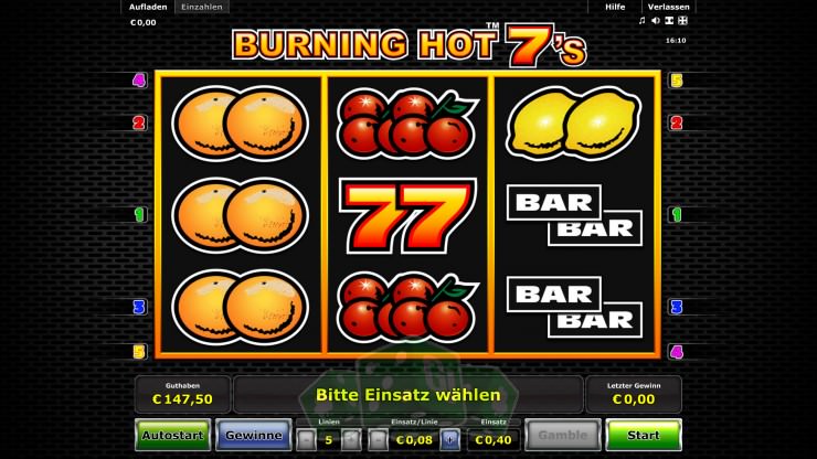 Burning Hot 7's Titelbild