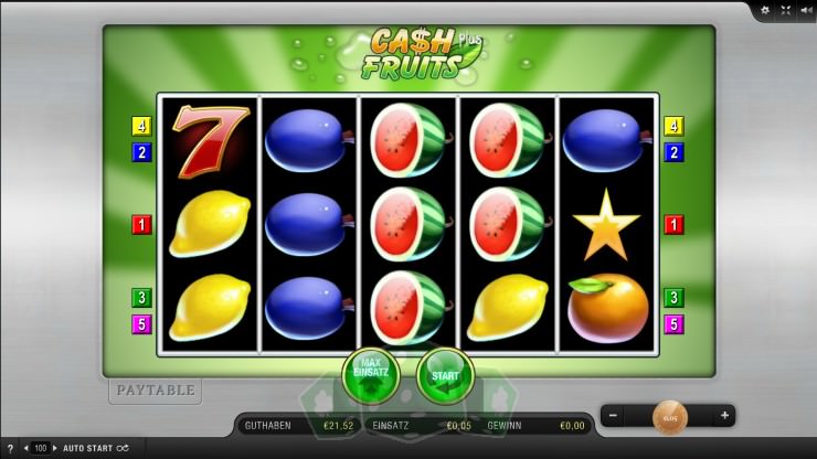 Cash Fruits Plus Titelbild