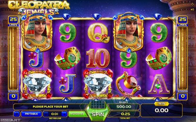 Cleopatra Jewels Jackpot Titelbild
