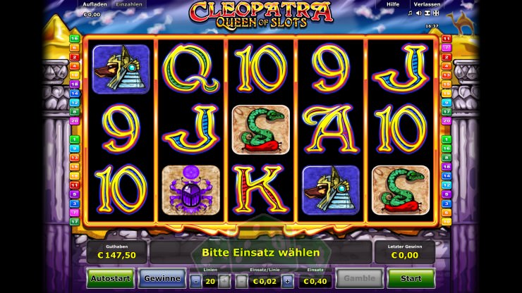 Cleopatra Queen of Slots Cover picture