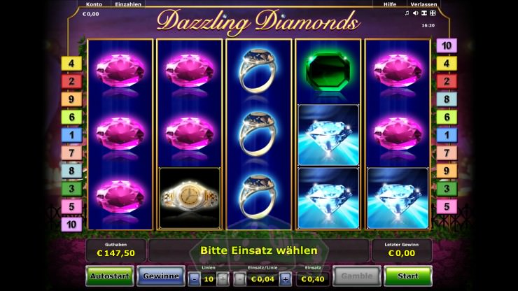 Dazzling Diamonds Cover picture