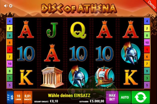 Disc of Athena Cover picture