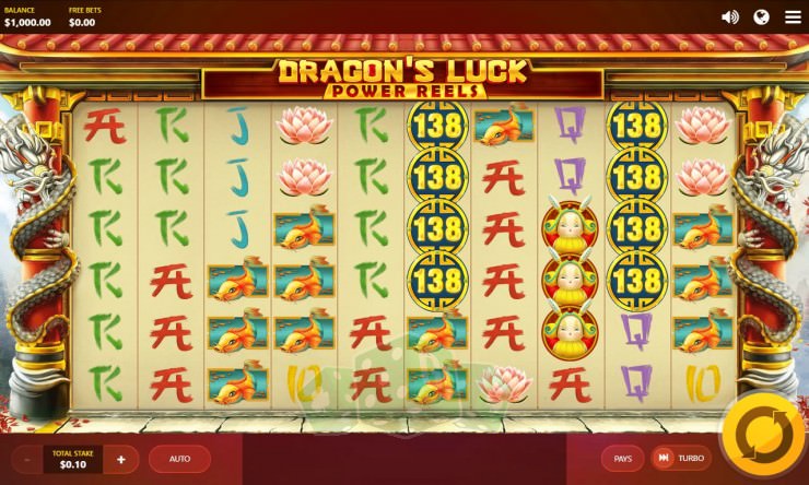 Dragon's Luck Power Reels Titelbild