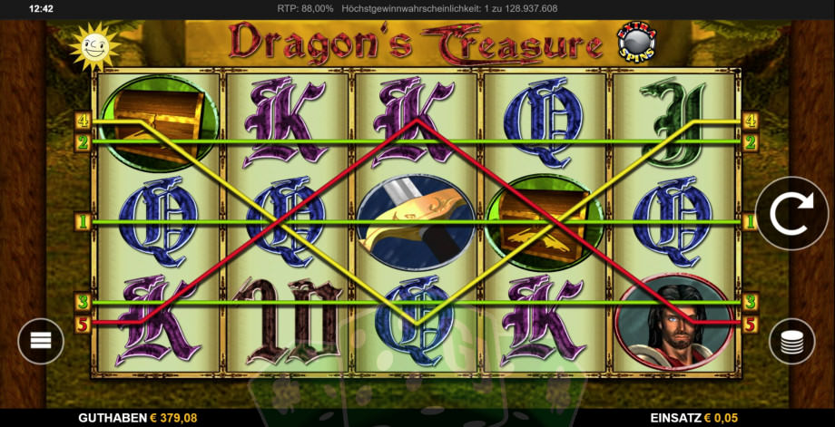 Dragon's Treasure Extra Spins Titelbild