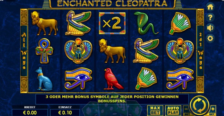 Enchanted Cleopatra Cover picture