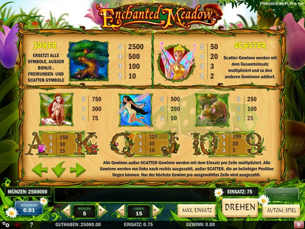 enchanted garden ii игровой автомат