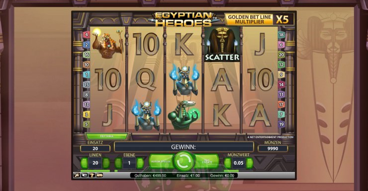 Egyptian Heroes Titelbild