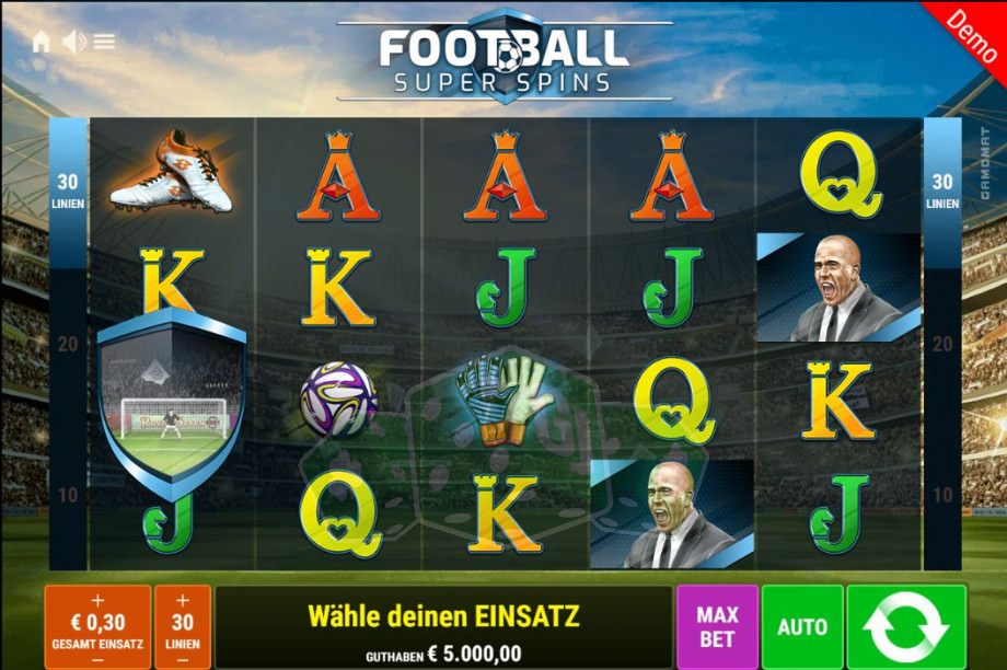 Football Super Spins Titelbild