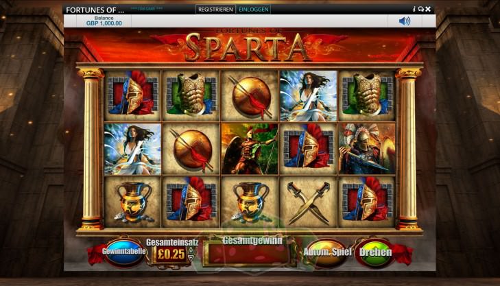 Fortunes of Sparta Cover picture