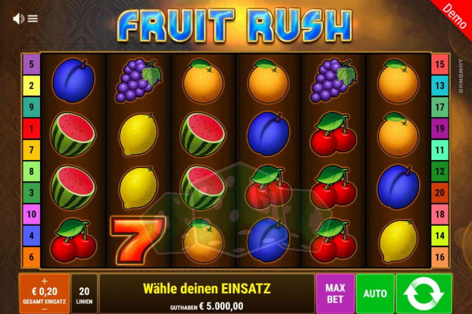 Fruit Rush Titelbild