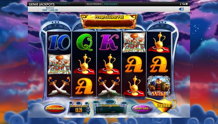 Genie Jackpots Titelbild