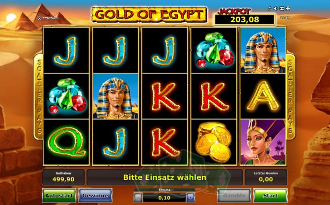 Gold of Egypt Titelbild
