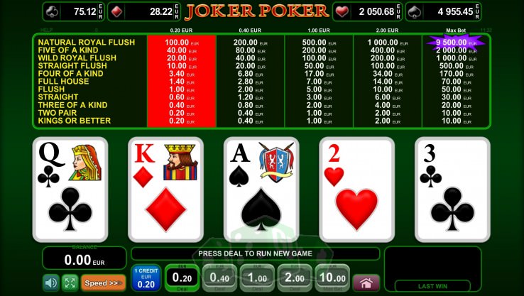 Joker Poker Cover picture