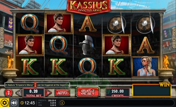 Kassius Invictus Armis Cover picture