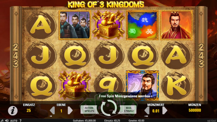King of 3 Kingdoms Titelbild