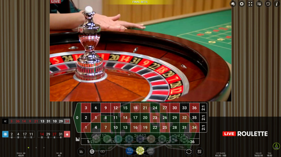 Live Roulette Titelbild