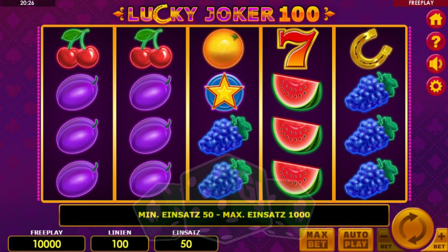 Lucky Joker 100 Titelbild