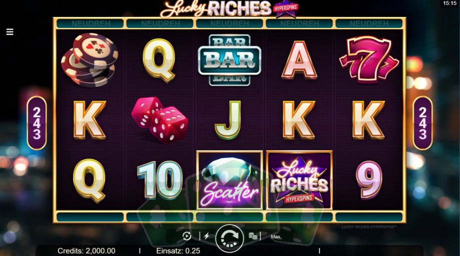 Lucky Riches Hyperspins Cover picture