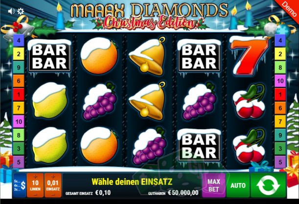 Maaax Diamonds Christmas Edition Titelbild