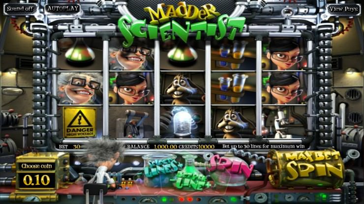 Madder Scientist Cover picture