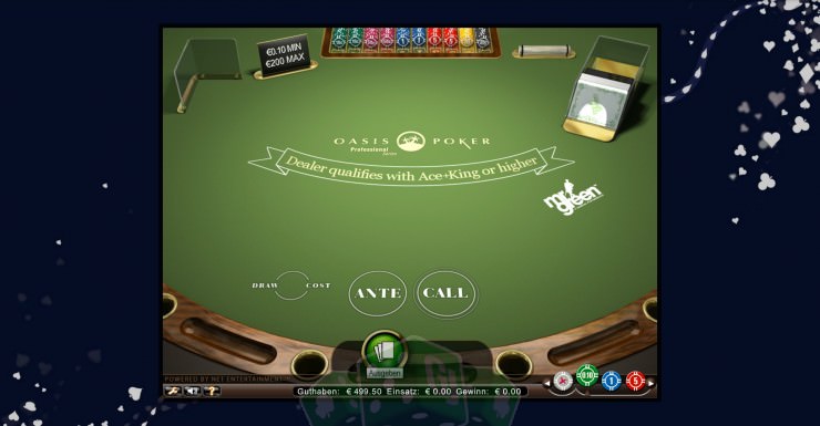 Oasis Poker Cover picture