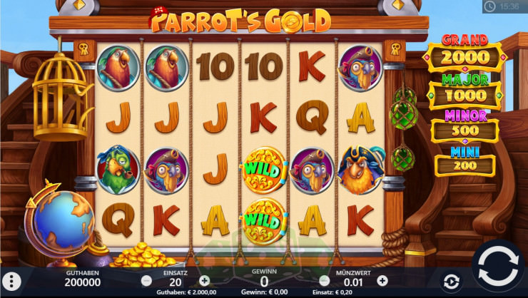 Parrot's Gold Cover picture