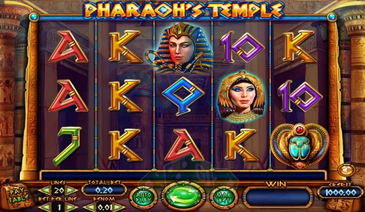 Pharaoh's Temple Cover picture