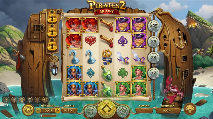 Pirates 2 Mutiny Titelbild