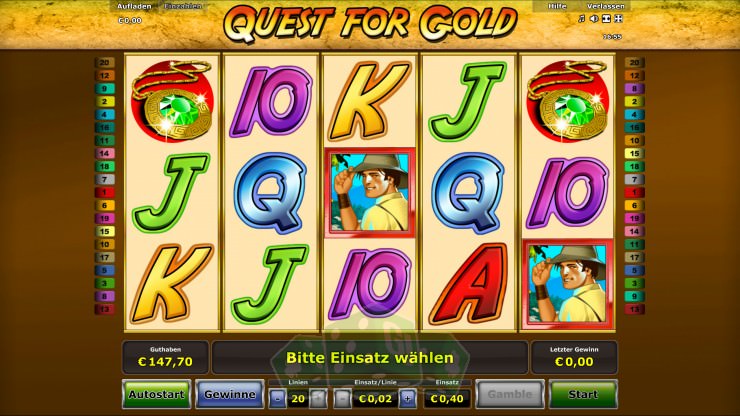 Quest for Gold Cover picture