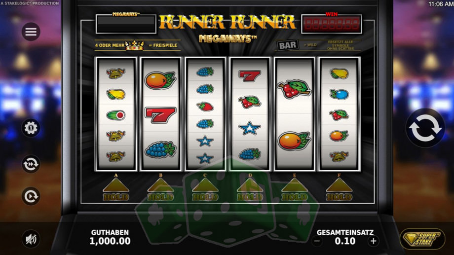 Runner Runner Megaways Cover picture