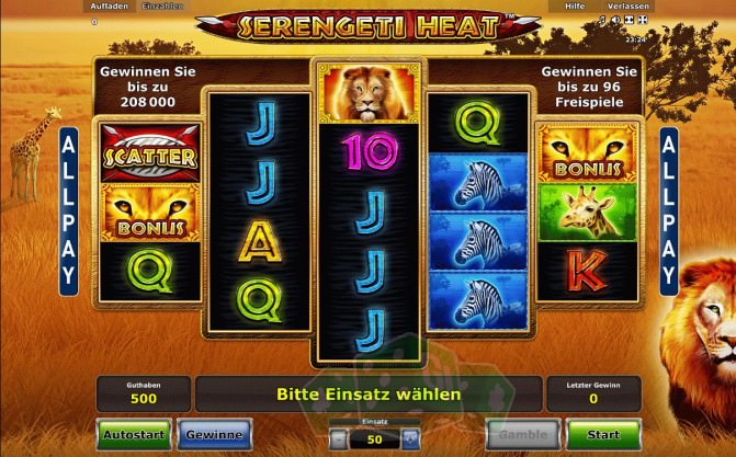 Serengeti Heat Titelbild