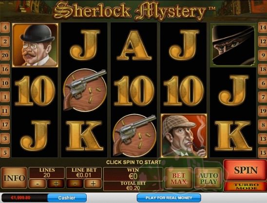 Sherlock Mystery Cover picture