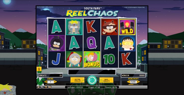 South Park Reel Chaos Cover picture