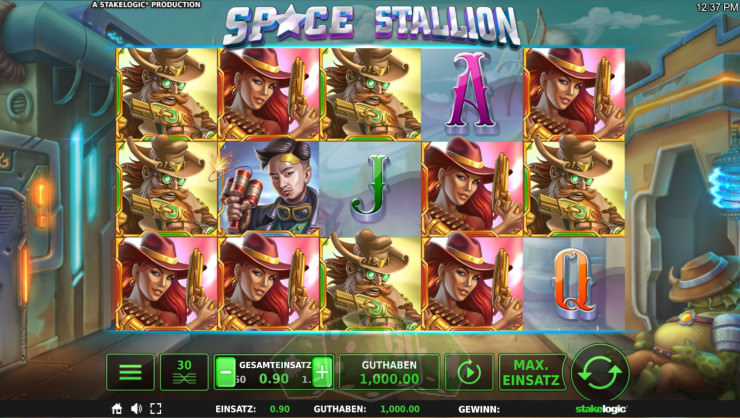 Space Stallion Titelbild