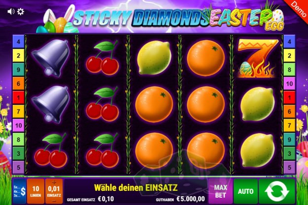 Sticky Diamonds Easter Egg: Online Spielen