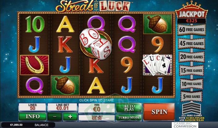 Streak of Luck Cover picture