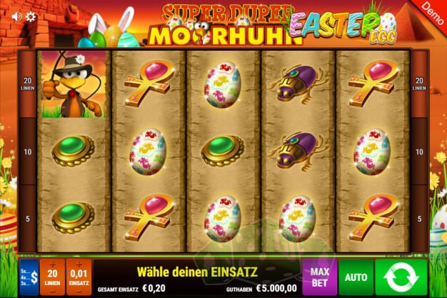 Super Duper Moorhuhn Easter Egg Titelbild