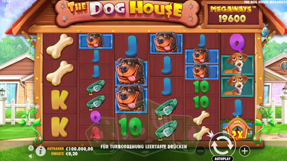 The Dog House Megaways Titelbild