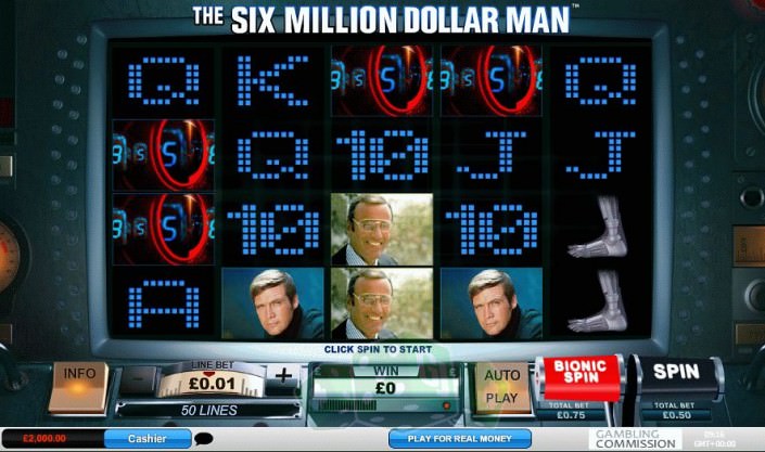 The Six Million Dollar Man Titelbild