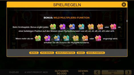 Wild Multipliers Funktion