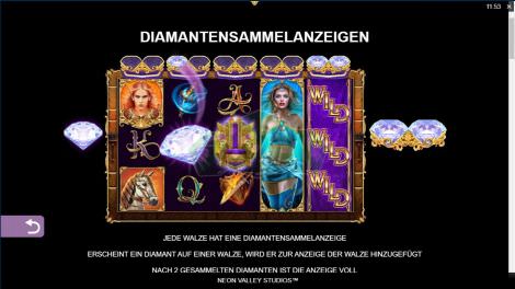 Diamantensammel Feature