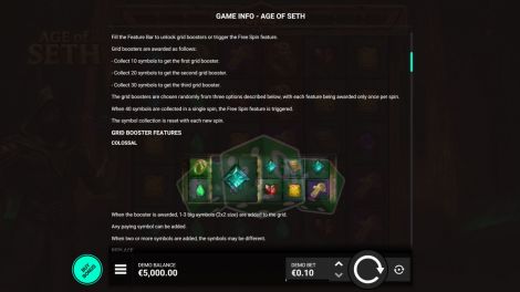 Grid Booster Feature
