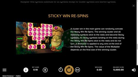 Sticky Win Respins