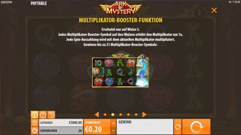 Multiplikator Booster Funktion