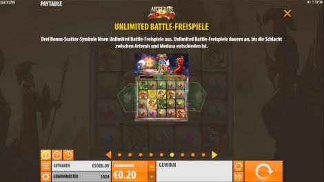 Battle Freispiele