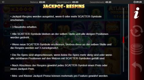 Jackpot Respins