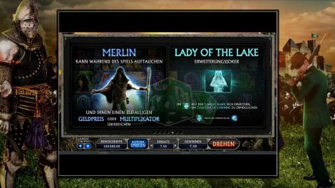 Merlin und Lady of the Lake