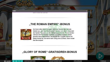 The Roman Empire Bonus