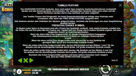 Tumble Feature