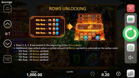 Rows Unlocking